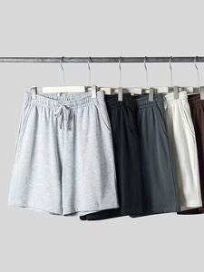 Prêt à expédier 5XL haute qualité entraînement Fitness course français éponge pantalons d'entraînement hommes sport décontracté ShortsDDP expédition - Product Image 5