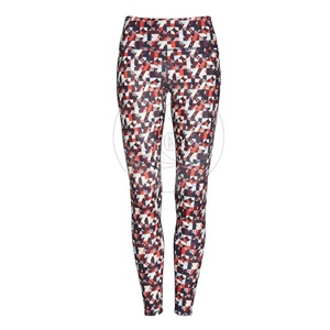 Pantalons de yoga taille haute leggings respirants leggings imprimés personnalisés Leggings de gym imprimés par sublimation personnalisés vêtements décontractés vêtements pour femmes - Product Image 6