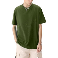 Camisetas de Hombre 100% Algodón de Alta Calidad al por Mayor, Lisas para Sublimación, Ropa a Granel, Impresión Personalizada, Tallas Grandes, Diseño de Letras