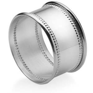 Anneau de serviette en fer exclusif de luxe européen pour mariage, accessoires de table à manger haut de gamme, détail en métal durable et raffiné - Product Image 1