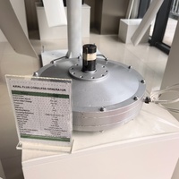 Alternateur à aimant permanent à disque sans noyau à faible démarrage 1kW 2kW 5kW pour éolienne verticale