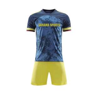 Uniforme de Fútbol de Primera Calidad en Oferta del Fabricante, Uniforme Deportivo Personalizado, Conjuntos de Camisetas de Fútbol con Cuello - Product Image 2