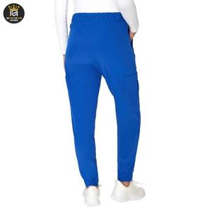 กางเกงขายาวทรงตรงเอวกลางสำหรับฤดูหนาว ระบายอากาศ กันลม แห้งเร็ว ผ้าฝ้ายซาติน สไตล์ลำลอง มีเชือกผูกเอว สำหรับผู้หญิง แฟชั่นสั่งทำได้ - Product Image 5