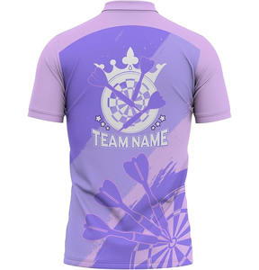 New Style Short Sleeve Quick Dry Men's <b>Dart</b> Jersey Custom Sublimated Training T Shirt Polo <b>Dart</b> Shirts - Product Image 6