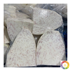 Cubos de Taro de raíz congelada IQF Dasheen Colocasia Esculenta en rodajas Arbi Frozen Yam Eddoe para cocinar freír al vapor Uso para hornear - Product Image 2