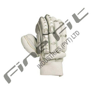 Gants de frappeur de cricket sur mesure de la meilleure qualité pour hommes Gants de frappeur OEM en cuir avec logo personnalisé - Product Image 2