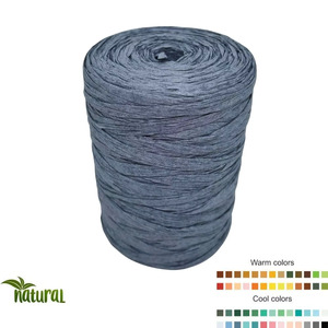 MIYAGO meilleure vente ruban artisanal en fibre de bois écologique doux couleur naturelle haute résistance 100gr rouleau pour la broderie et la couture - Product Image 5
