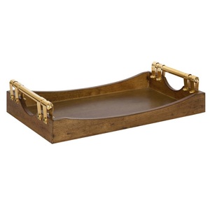 Vajilla de aspecto precioso, Decoración de mesa, bandeja para servir, cocina, desayuno usado, bandejas de servidor de alimentos para forma personalizada con asas - Product Image 6