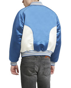 Nouvelle conception Prix de gros Différentes couleurs Veste bomber coupe-vent pour homme Dernière conception Vestes bomber en satin polyester d'hiver - Product Image 6