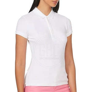 เสื้อโปโลสำหรับผู้หญิงเสื้อยืดผ้าคอตตอนไซส์ XL ขนาดใหญ่พิเศษพิมพ์ลายแบบเรียบสำหรับฤดูร้อน - Product Image 3