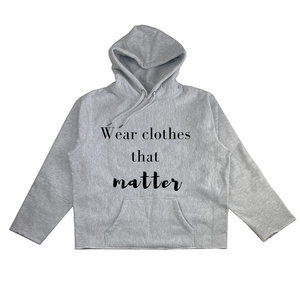 Sweat-shirts à capuche pour hommes en gros, couleur rouge, ourlet brut, avec logo imprimé à l'écran, sweat-shirts chauds d'hiver - Product Image 2