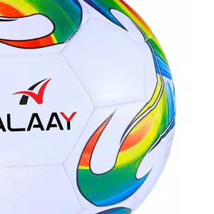 Alaay Hot Sale Men's and Women's Football Match Standard Size <b>Weight</b> Training Match <b>Ball</b> Promotional Custom PU Leather Football - Product Image 3