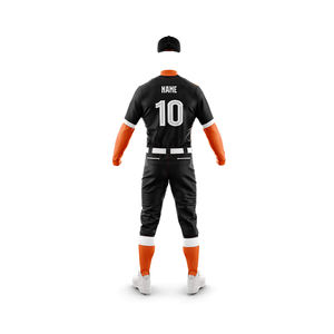 Diseño jóvenes hombres mujeres uniforme de béisbol en blanco al por mayor personalizado sublimación bordado jersey de béisbol - Product Image 2