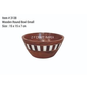 New <b>Ramadan</b> Special Acacia Wood Resin Design Dough Bowl High Quality Serving Sweet and <b>Chocolate</b> Bowl Decorative Wooden Bowl - Product Image 5