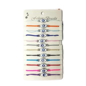 Pulseras de macramé de colores surtidos Pedido mínimo 12 piezas Accesorios de cuerda de moda - Product Image 2