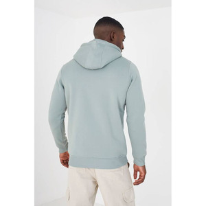 Sweat à capuche surdimensionné personnalisé de haute qualité, 100% coton, 310 g/m², chaud, écologique, sans cordon, pour l'hiver - Product Image 2