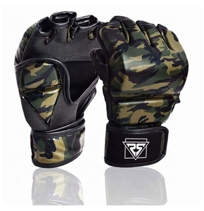 ถุงมือต่อยมวย MMA แบบครึ่งนิ้วสำหรับมวยไทยถุงทรายออกแบบได้ตามที่ต้องการ - Product Image 1