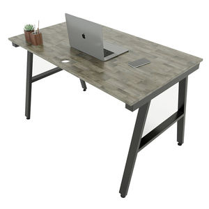 Modern Minimalist 120x70cm <b>Foldable</b> <b>Office</b> <b>Desk</b> with Iron Legs-HBAC004 - Product Image 1