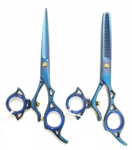 Hand Made Sharp Scissors Ergonomic Children Scissors Fine Adjust Bearing Detachable Adjustable Unique <strong>Cutter</strong> Head Thinning - Product Image 4
