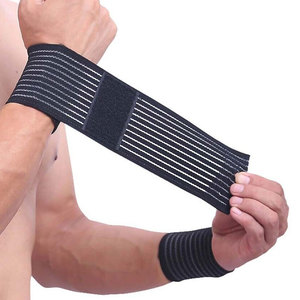 Bandes de poignet pour la musculation de haute qualité, sur mesure, confortables, durables, en néoprène, antidérapantes, à lacets, pour la salle de sport, imperméables, unisexes - Product Image 1