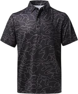 4 Way Stretch Quick Dry Slim Fit Golf Polo <b>T</b> <b>Shirt</b> for Men Custom logo Best <b>Black</b> Design - Product Image 1