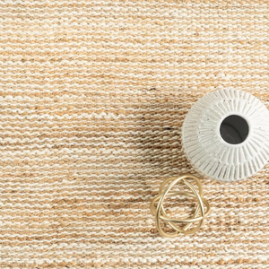 Tapis en jute fait main Motif de rayures design écologique Décoration intérieure naturelle avec le meilleur tapis en jute tissé fabriqué à la main - Product Image 3