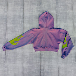 กางเกงขาสั้นมีฮู้ดปักลายสำหรับผู้หญิงกางเกงขาสั้นออกกำลังกายในฤดูหนาวดีไซน์เรียบใส่สบายปรับแต่งได้ตามต้องการ - Product Image 3