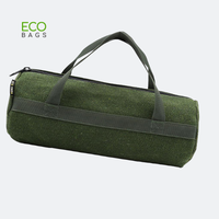 Sac à outils en toile robuste moderne, multi-usages, pochette de rangement, réutilisable, couleur naturelle, OEM et ODM personnalisés