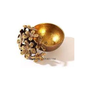 Urli ทองเหลืองแบบคลาสสิกสำหรับทั้งในและนอกบ้านเคลือบทองทรงกลมสไตล์วินเทจ - Product Image 2