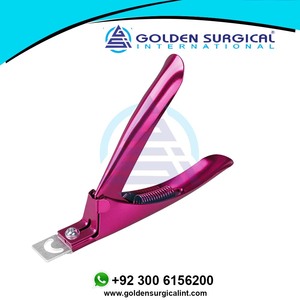 Cortador de Uñas Acrílicas, Cortador de Puntas de Uñas Ajustable de Acero Inoxidable Premium, Recortador de Puntas de Uñas Artificiales para Manicura al por Mayor - Product Image 2