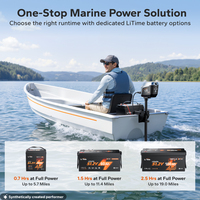 Moteur hors-bord électrique sans fil 48V 2kW en stock UE, approvisionnement en gros, moteur de bateau sans balais 5HP pour bateau pneumatique et annexe