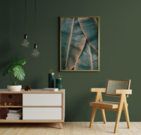 Peinture acrylique d'intérieur de haute qualité fabriquée en Allemagne, vert foncé, écologique, lavable, revêtement liquide mat lisse pour