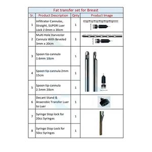 Set Completo para Transferencia de Grasa en Aumento de Senos |   Herramientas de Precisión para Injerto de Grasa Natural y Aumento de Senos Seguro - Product Image 4