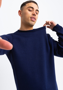 High Quality Men's Winter Lightweight <b>Windproof</b> Breathable Eco-Friendly Casual Solid Color Sports Long Sleeve Two-Piece - Product Image 2