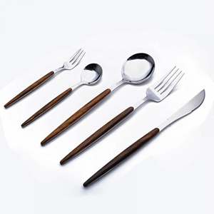 Juego de 2 uds con mango de mariposa, juego de cubiertos, las mejores herramientas de cocina para servir hechas en la India - Product Image 3