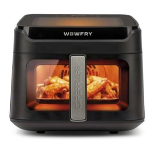 WOWFRY Black G10226 Freidora de Aire 12 en 1 de Acero Inoxidable 1700W 6L sin Aceite Estilo Inteligente para Uso Doméstico 2L para Hornear y Asar - Product Image 3