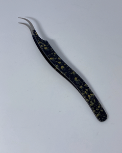 Vente chaude en gros pince à épiler d'extension de cils en acier inoxydable pince à épiler personnalisée cils de marque privée pince à épiler à pointe de fibre - Product Image 6