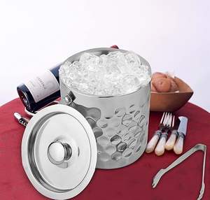 Large Capacity Galvanized Metal <b>Ice</b> <b>Bucket</b> Durable <b>Drink</b> Cooler Perfect for Weddings and Gatherings for Sale from India - Product Image 3