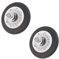 Ensemble de rouleaux de tambour de sèche-linge ultra résistants 4581EL2002C, lot de 2, pièce de rechange en caoutchouc pour sèche-linge LG et Kenmore, ajustement parfait pour - Product Image 1