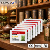 Système Cloud COMPAX 2.13 pouces pour étiquettes électroniques synchronisées, passerelle sans fil pour étiquettes de prix pour la vente en gros d'aliments, solution complète ESL
