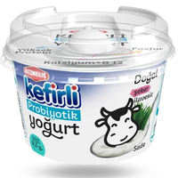 Récipient Rond de 177 ml (6 oz) en Plastique Scellable à Chaud avec Couvercle en PP pour Emballage Alimentaire, Crème Glacée et Yaourt Glacé - Récipient Rond de 200 ml