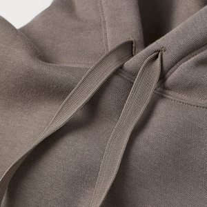 Sweats à capuche pour femmes de style dernier cri pour l'hiver, couleur unie personnalisable avec logo avant, anti-boulochage et respirabilité pour femmes - Product Image 5
