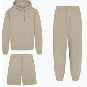 Sweat-shirts d'hiver pour hommes tendance - 100% coton polaire, broderie 3D, respirant, durable, avec poche, vêtements décontractés pour tous les jours - Product Image 5