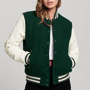 Chaqueta Universitaria para Mujer, Estilo Clásico, Ropa Urbana, 100% Algodón, Secado Rápido, Ecológica, para Otoño e Invierno - Product Image 6