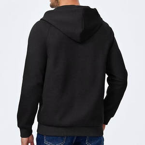 Vente en gros 100% coton sweats à capuche unis sweats femmes hommes surdimensionnés hiver style décontracté devant les fabricants de sweats à capuche tissés - Product Image 2