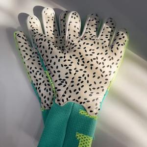 Gant de gardien de but de football en cuir professionnel respirant et pour la profession de gant de gardien de but de sports de plein air - Product Image 4