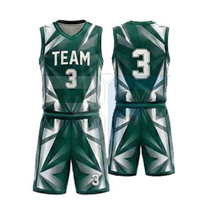 Uniforme de basket-ball à manches courtes respirant au design unique, de haute qualité, à séchage rapide, antibactérien, unisexe, adulte, toutes saisons - Product Image 1