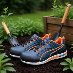 S3S ESD Hro Sr 20345:2022รองเท้านิรภัยขนาด42 W.11สีฟ้า/ส้มถุงมือทำสวนต่ำ & อุปกรณ์ป้องกัน - Product Image 3