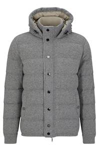 Chaqueta de Plumón Personalizada para Hombre, Color Negro Sólido, a la Moda, Elegante, de Alta Calidad, con Capucha, Cortavientos, en Oferta de Invierno - Product Image 6