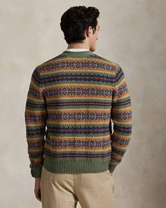 Pull classique pour homme conçu pour le streetwear décontracté, mode moderne, parfait pour les commandes de fournisseurs en gros - Product Image 4